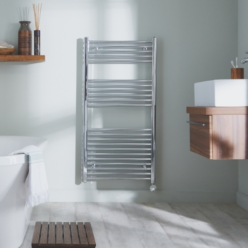 Chrome Handdoekradiatoren