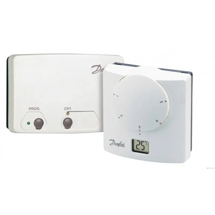 Danfoss RET B-RF + RX-1 Draadloos Aan/Uit Thermostaat Pakket