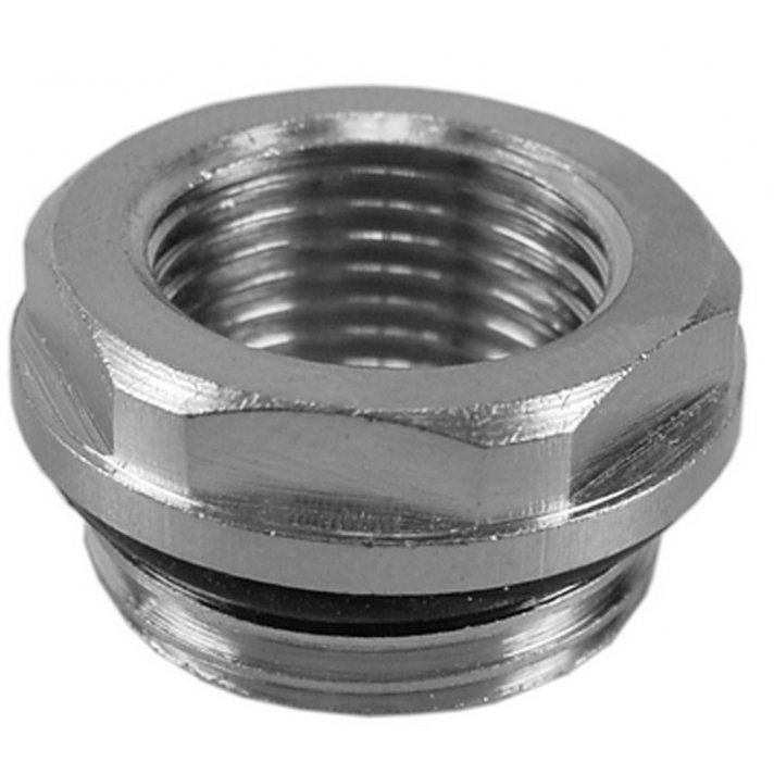 Riko radiator-reduceerplug 1/2 x 3/4 met O-ring