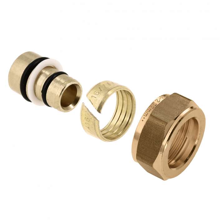 Bonfix Messing Knelset | 16 voor in knelhuis 15