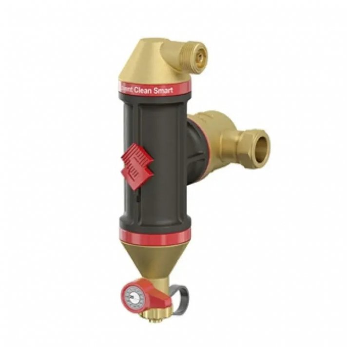 Flamco Clean Smart Vuil- & Luchtafscheider Ø22 mm (Horizontaal/Verticaal) 30042