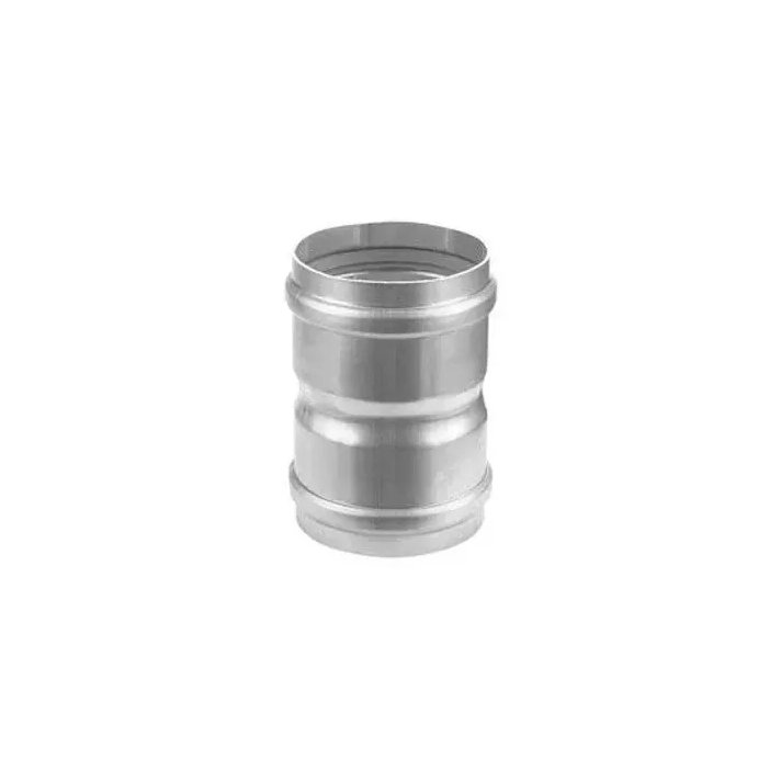 Alu-Fix Rookgas Koppelstuk Ø80 mm M/M