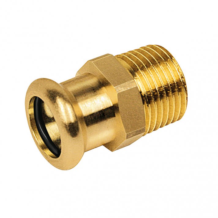 Bonfix Roodkoper Buitendraad x Press puntstuk (water) | 1 x 35
