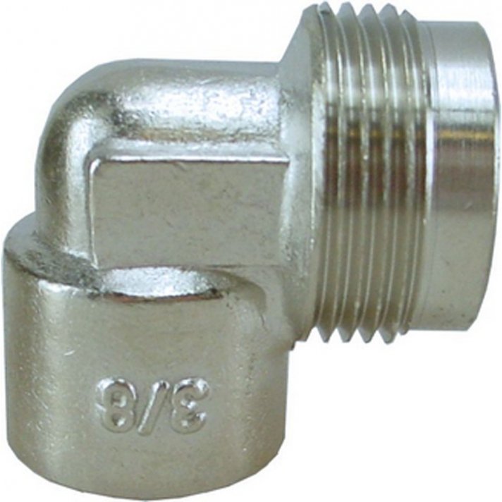 Riko komfooraansluitstuk Gastec 3/8" haaks