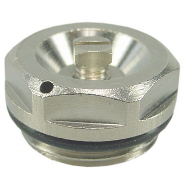 Riko radiatorontluchter met O-ring 1/2