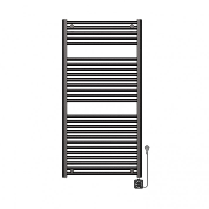Elara elektrische radiator Smart WiFi 118,5 x 60 cm gunmetal