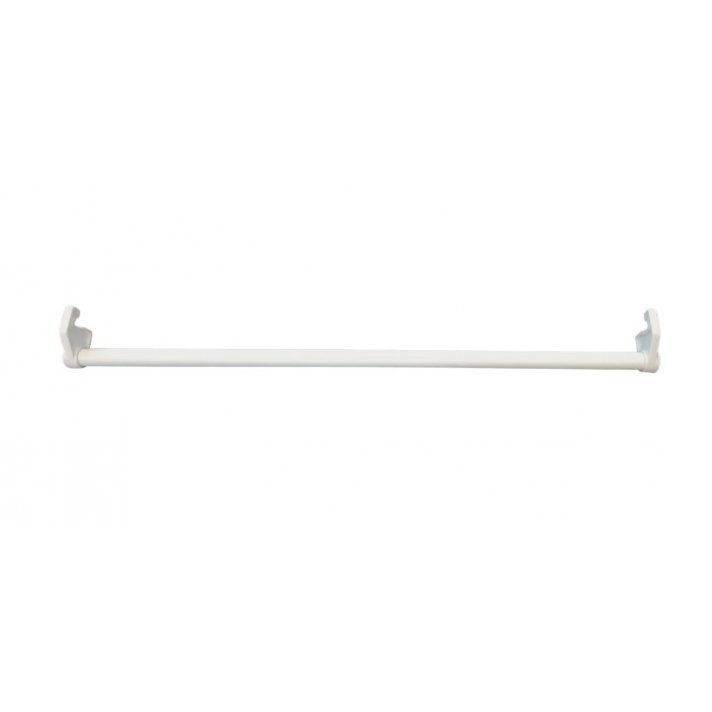 90cm Handdoekhouder voor paneelradiator - Wit handdoekrek 90cm breed geschikt voor roosterradiator 