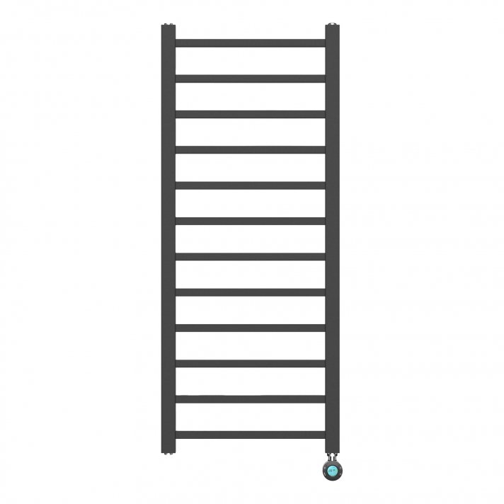 1200x500 – 413 Watt | elektrische handdoekradiator zwart
