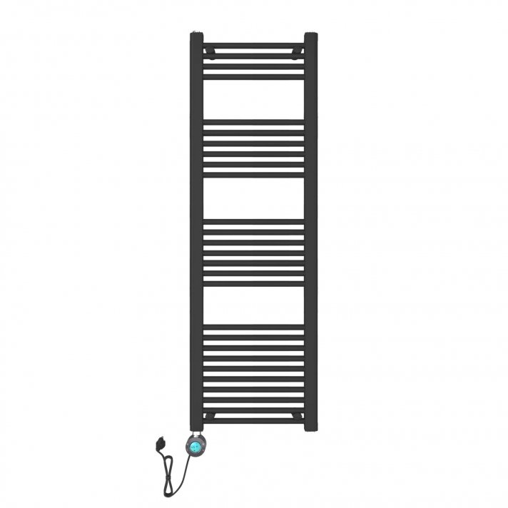 1600x500 – 1000 Watt | elektrische handdoekradiator mat zwart