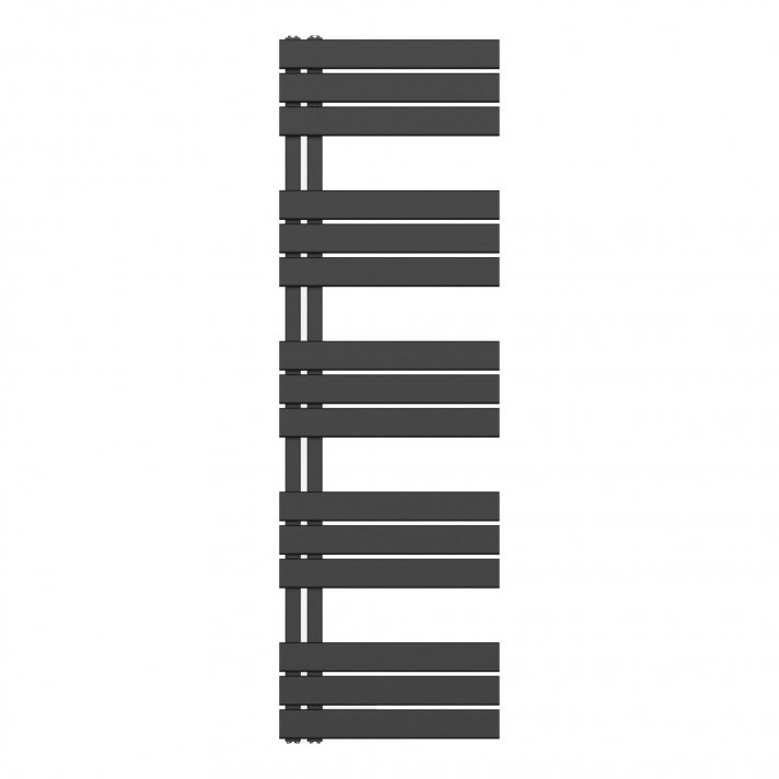 1600x500 – 755 Watt | handdoekradiator zwart | links aansluiting/comb