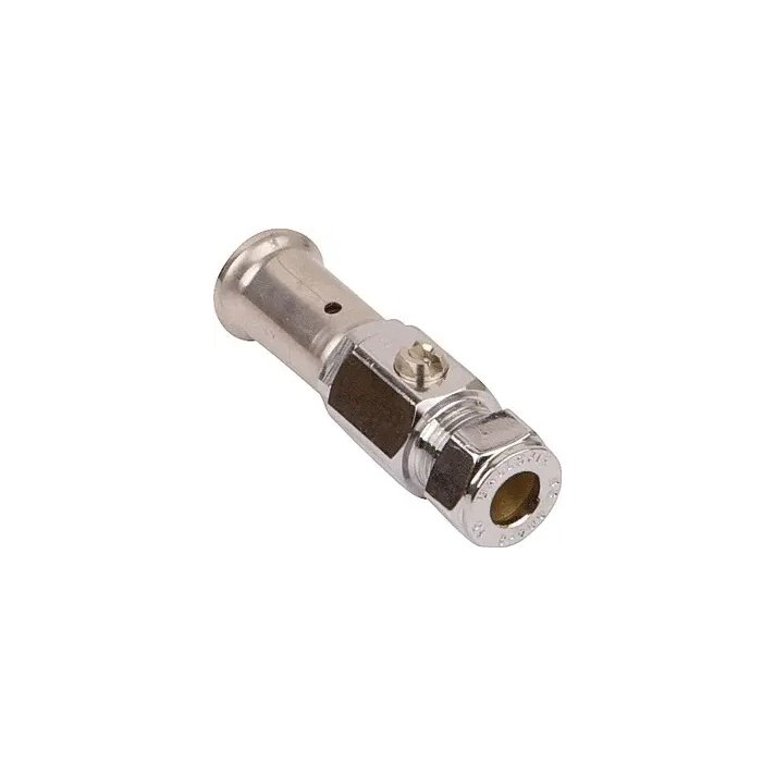 Henco Stopbolkraan 16x10 mm (3/8")