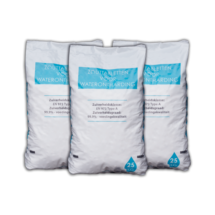 Regeneratiezout voor waterontharder 25 kg zak