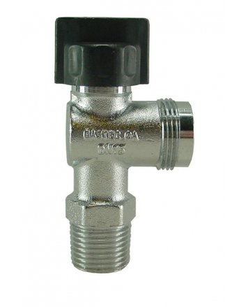 Riko gasaansluitkraan Gastec 1/2" x M24 haaks