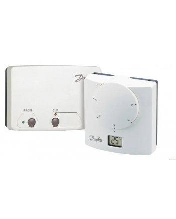 Danfoss RET B-RF + RX-1 Draadloos Aan/Uit Thermostaat Pakket
