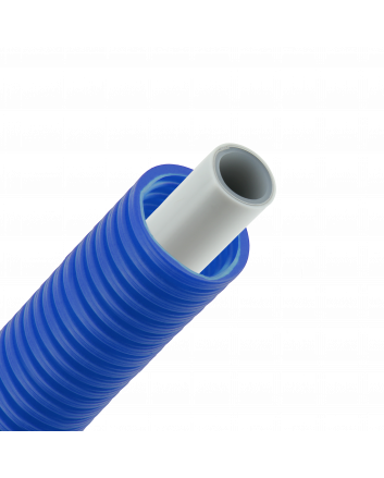Bonfix Alu-pers meerlagenbuis met mantel | blauw | 20 x 2.0 | Rol 50 meter