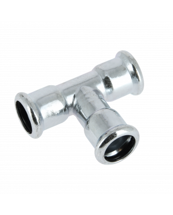 Bonfix Staalverzinkt Press T-koppeling (CV) | 28 x 28 x 28