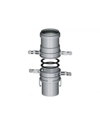 MiniFlex Koppelstuk M/S Ø60 mm Flexibel