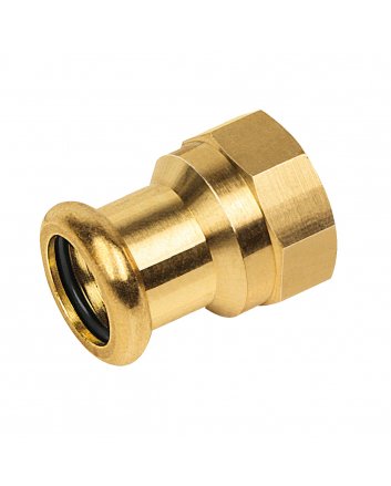 Bonfix Roodkoper Binnendraad x Press schroefbus (water) | 1 x 35