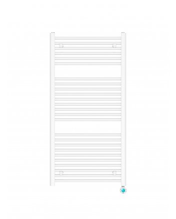 Best-Design Senden-White Elektrische Handdoekradiator Wit 640 W 1200x600