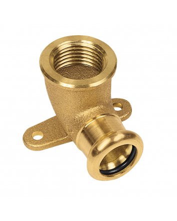 Bonfix Roodkoper Binnendraad x Press Muurplaat (water) | 1/2 x 12