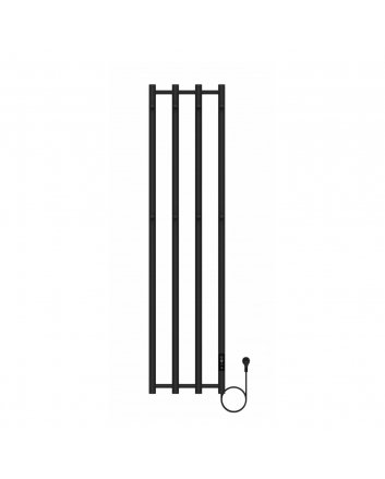Best-Design Velten-Black Elektrische Designradiator 250W 1405 x 346 mat-zwart
