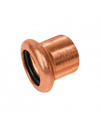 Bonfix Roodkoper Press eindkoppeling (water) | 35