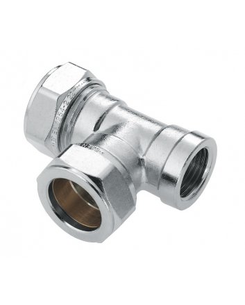 Bonfix Vertind Knel x Knel x Binnendraad T-koppeling | 22 x 22 x 3/4