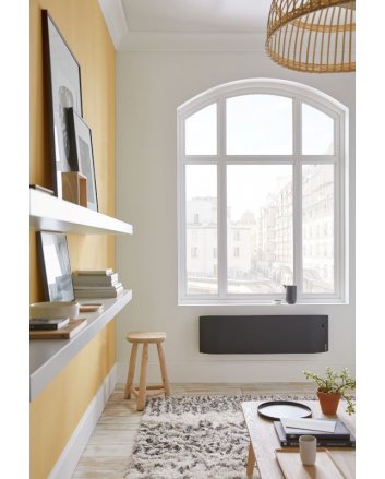 1190x565 - 2000W | Zwarte Wandradiator + Programma