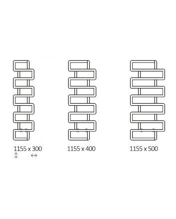 300x1155 – 430 watt | Bookie | Designradiator