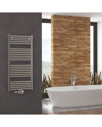 600x1400 - 930 Watt | Handdoekradiator Chroom Zij- & Middenaansluiting