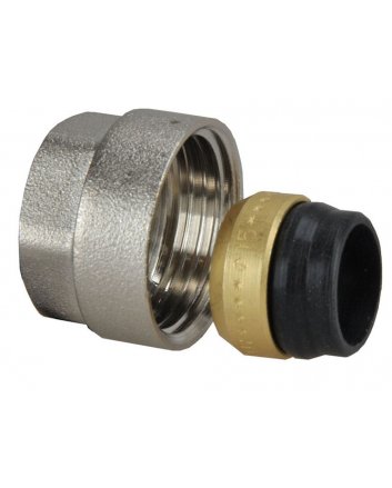 TR-91/A adaptor 3/4" Eurokonus x 15 mm, vernikkeld