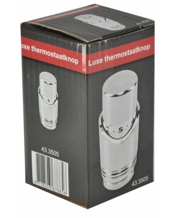 Luxe thermostaatknop M30, chroom