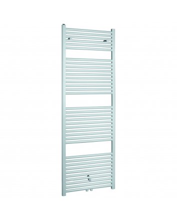 500x1600 - 906 Watt | Handdoekradiator Wit Zij- & Middenaansluiting