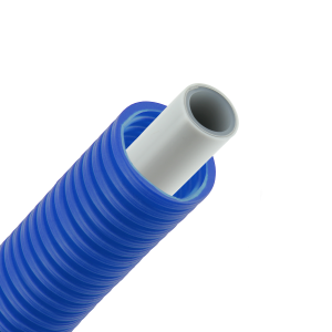Bonfix Alu-pers meerlagenbuis met mantel | blauw | 20 x 2.0 | Rol 50 meter