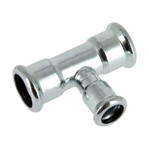 Bonfix Staalverzinkt Press T-koppeling verlopend (CV) | 22 x 15 x 22