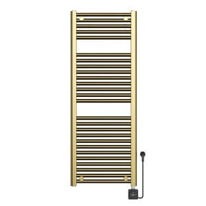 Elara elektrische radiator Smart WiFi 118,5 x 45 cm geborsteld messing PVD