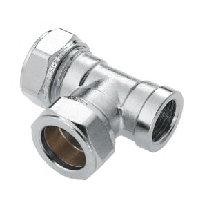 Bonfix Vertind Knel x Knel x Binnendraad T-koppeling | 15 x 15 x 1/2