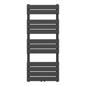 120x50 cm - 600 Watt - Ecorad Florence - Mat Zwart- Handdoekradiator | Designradiator