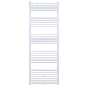 160x40 cm - 700 Watt - Ecorad Handdoekradiator - Wit (RAL9016) - Universal-6 aansluitpunten