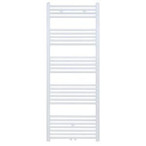 160x50 cm - 900 Watt - Ecorad Handdoekradiator - Wit (RAL9016) - Universal-6 aansluitpunten