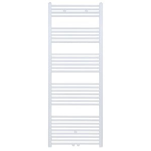 180x60 cm - 1200 Watt - Ecorad Handdoekradiator - Wit (RAL9016) - Universal-6 aansluitpunten