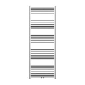 160x60 cm - 1050 Watt - Ecorad Handdoekradiator - Geborsteld RVS  - Universal-6 aansluitpunten