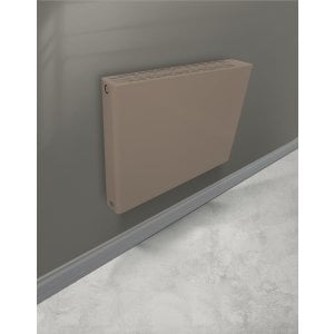 Vlakke Radiatorombouw - Cappuccino + Radiator ECO 4 T22 500x1200
