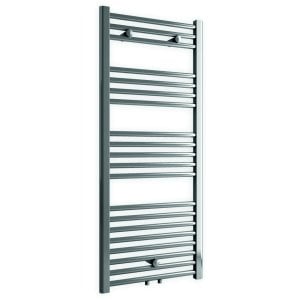 100x60 cm - 650 Watt - Ecorad Handdoekradiator - Chroom - Universal-6 aansluitpunten