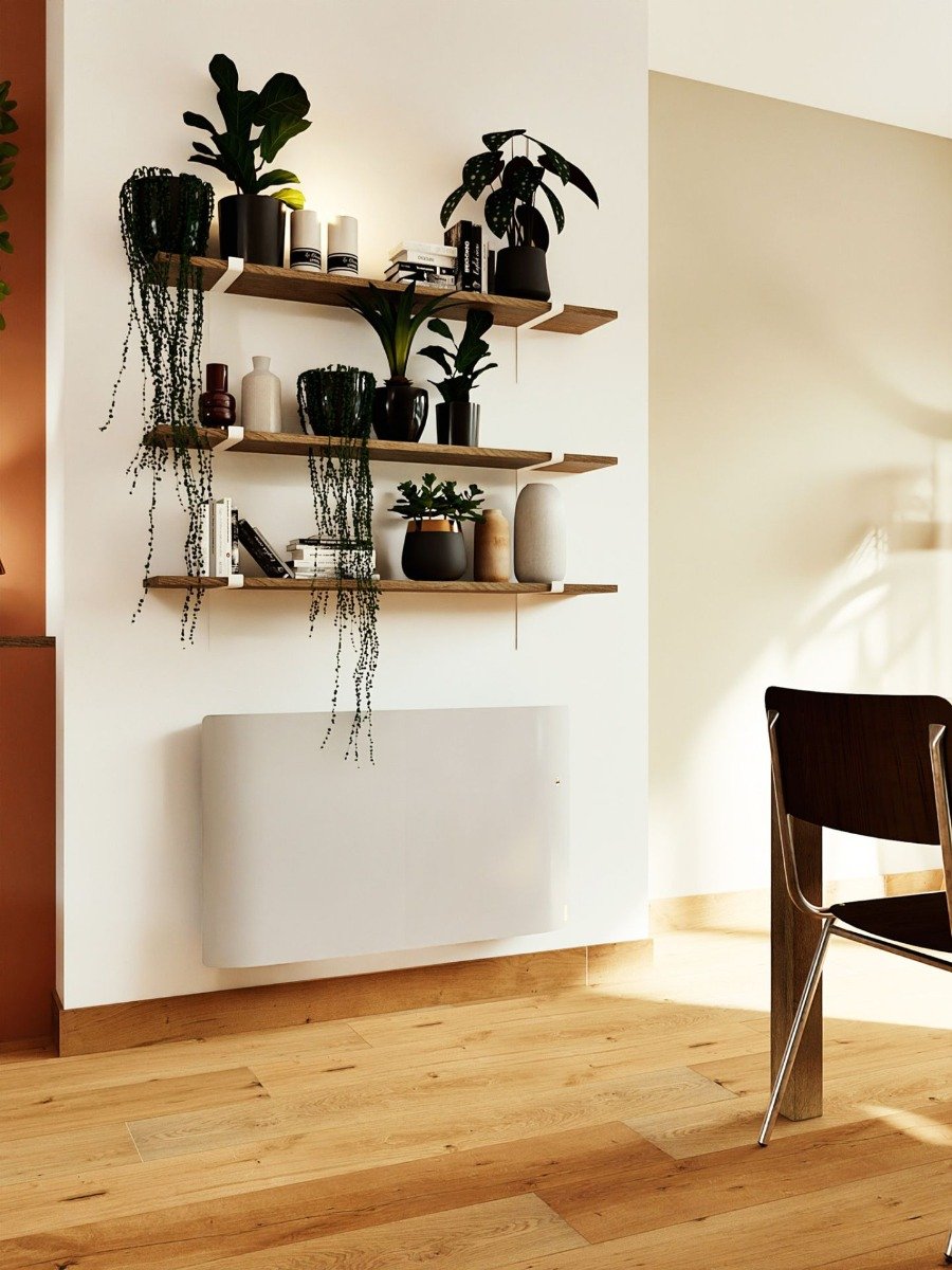 Muur Radiator 1190x565 - 2000W | Witte Muur Radiator + Programma | RadiatorKopen